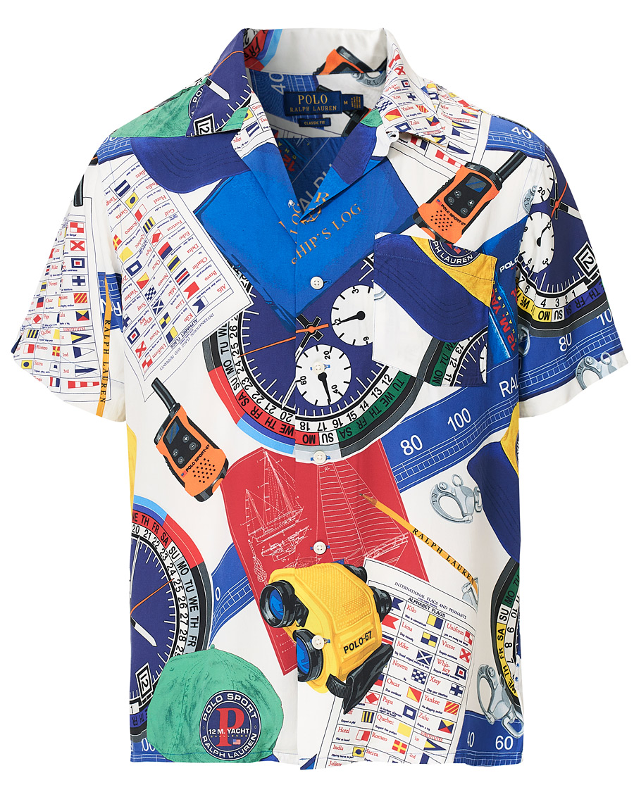 Mies | Kauluspaidat | Polo Ralph Lauren | Printed Short Sleeve Camp Collar Shirt Rayson