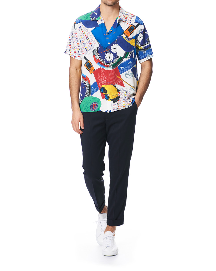 Mies | Kauluspaidat | Polo Ralph Lauren | Printed Short Sleeve Camp Collar Shirt Rayson