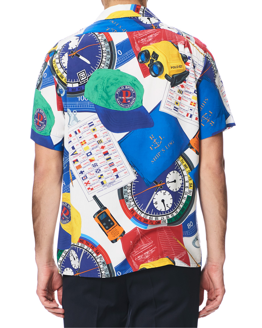 Mies | Kauluspaidat | Polo Ralph Lauren | Printed Short Sleeve Camp Collar Shirt Rayson