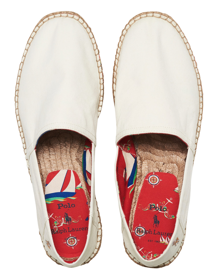 Mies | Polo Ralph Lauren Cevio Washed Canvas Espandrilles Creme | Polo Ralph Lauren | Cevio Washed Canvas Espandrilles Creme