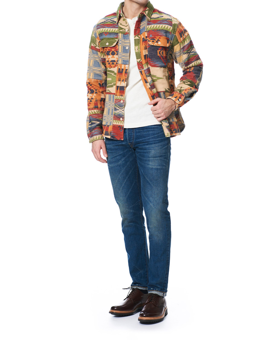 Mies | Farkut | RRL | Slim Narrow Selvedge Jeans Grandfalls Wash