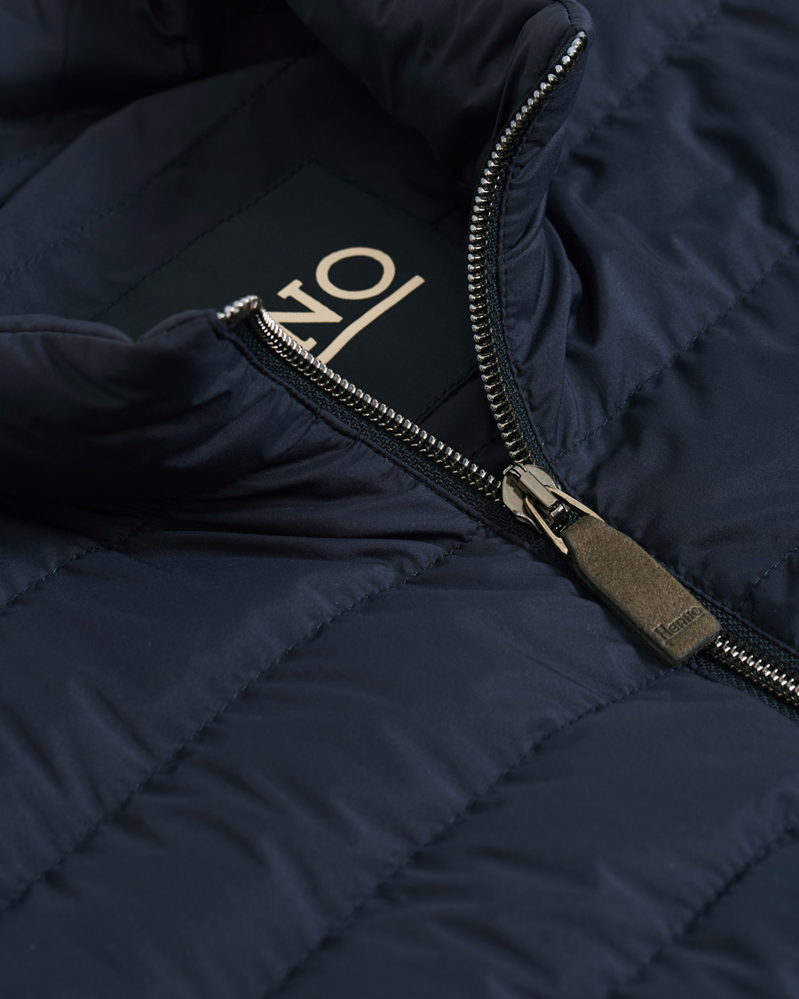 Mies | Takit | Herno | Nuage Matt Nylon Vest Deep Blue