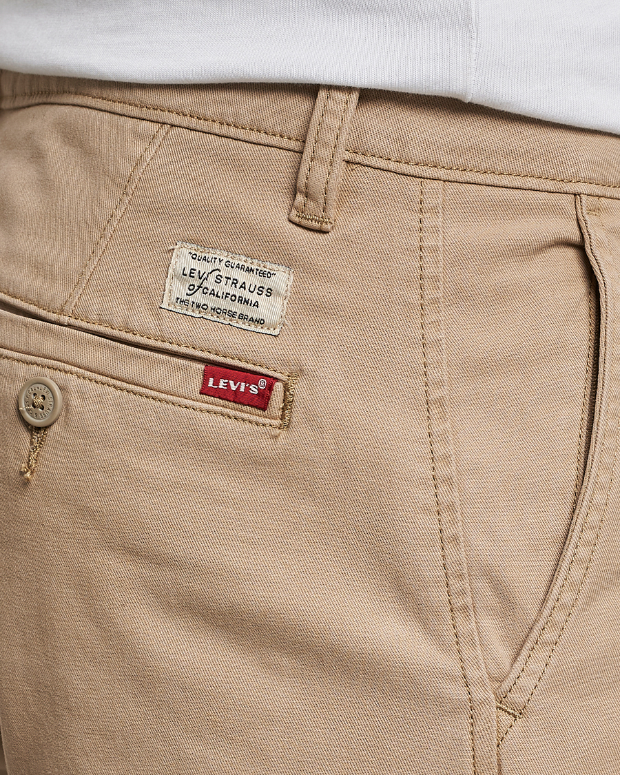 Mies | Housut | Levi's | Garment Dyed Stretch Chino Beige