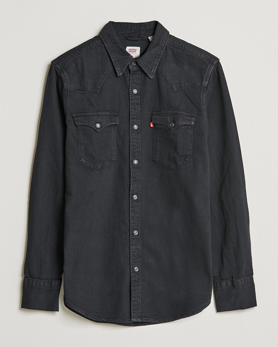 Miehet | Rennot | Levi's | Barstow Western Standard Shirt Marble Black