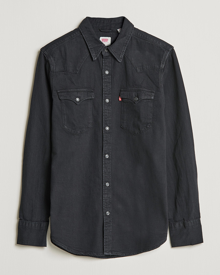 Mies | Kauluspaidat | Levi's | Barstow Western Standard Shirt Marble Black