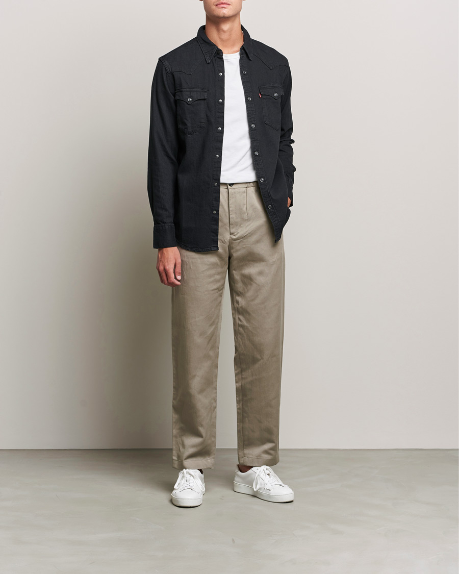 Mies |  | Levi's | Barstow Western Standard Shirt Marble Black