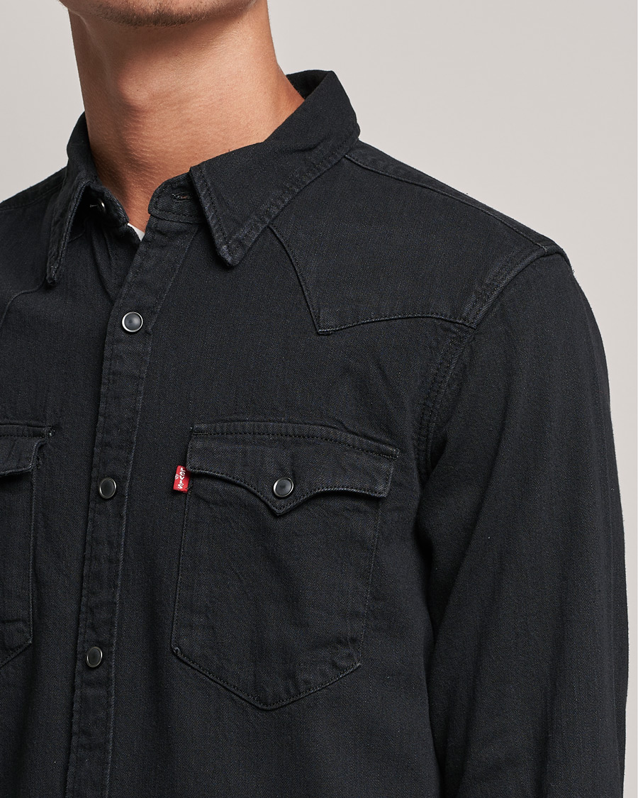 Mies | Kauluspaidat | Levi's | Barstow Western Standard Shirt Marble Black
