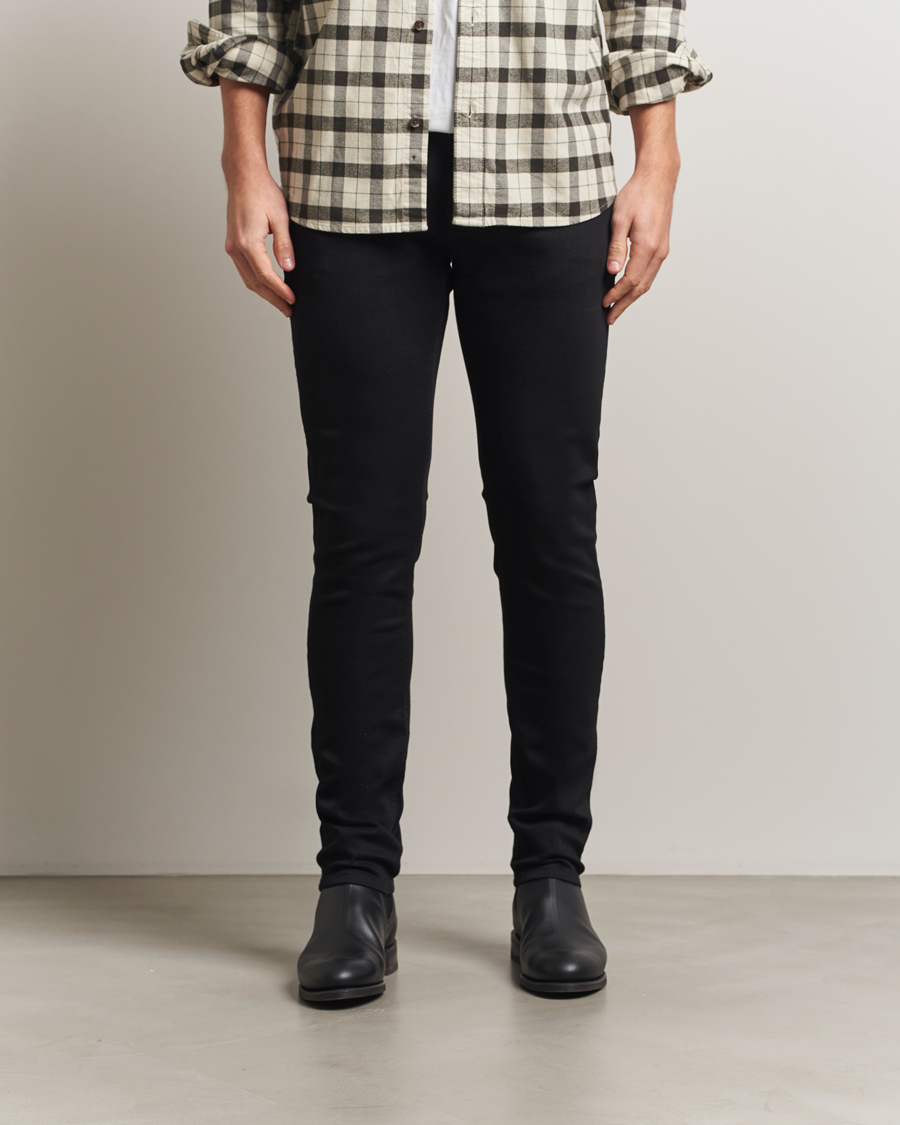 Mies | Farkut | Nudie Jeans | Tight Terry Jeans Ever Black