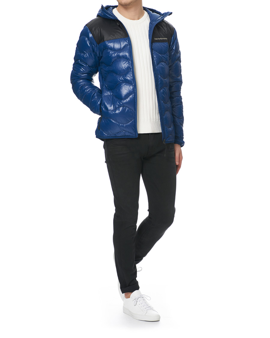 Mies | Takit | Peak Performance | Helium Glacier Hooded Jacket Blue