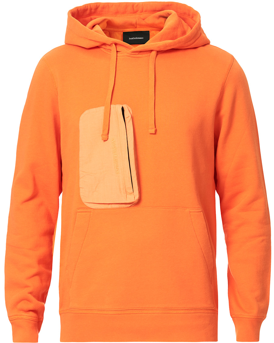 Mies | Puserot | Peak Performance | Combined Hoodie Orange