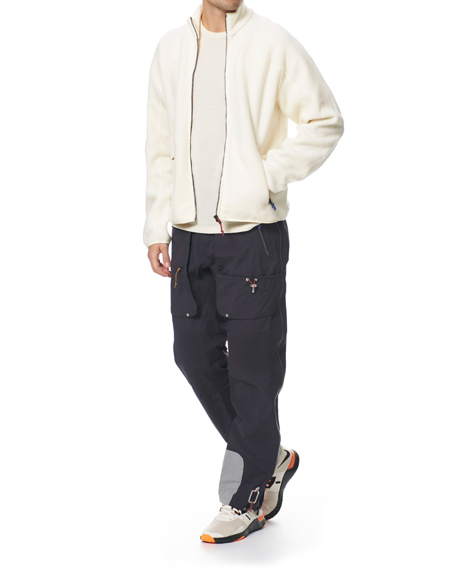 Mies | Puserot | Peak Performance | Ben Gorham Fleece Full Zip Off White