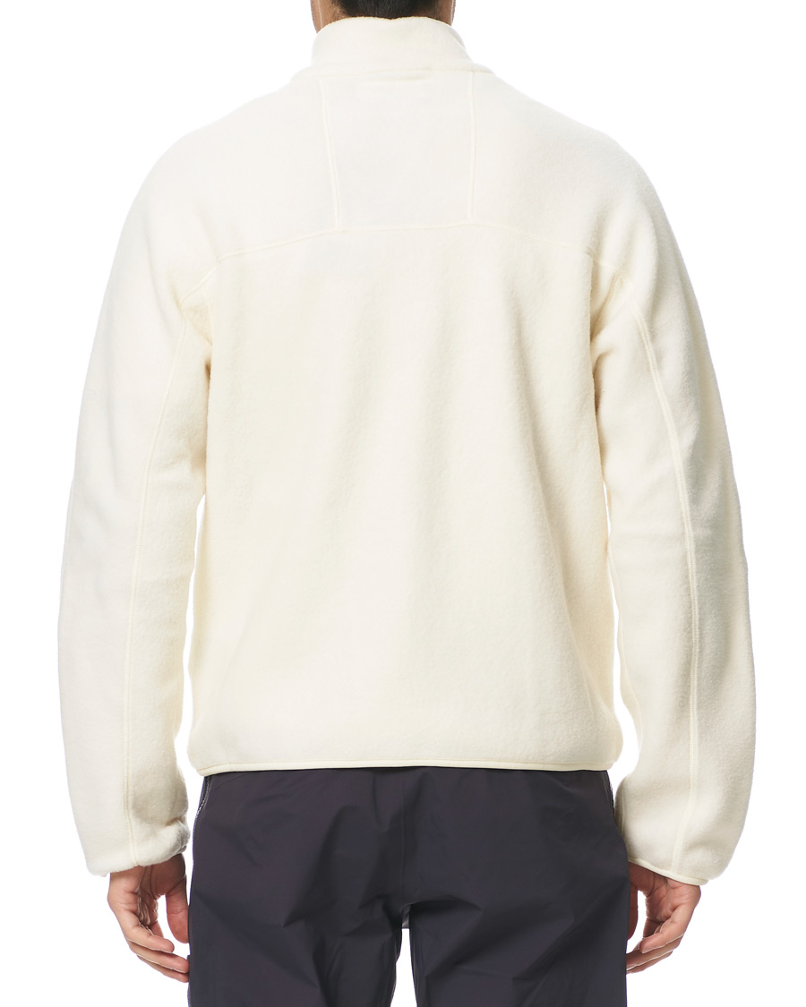 Mies | Puserot | Peak Performance | Ben Gorham Fleece Full Zip Off White
