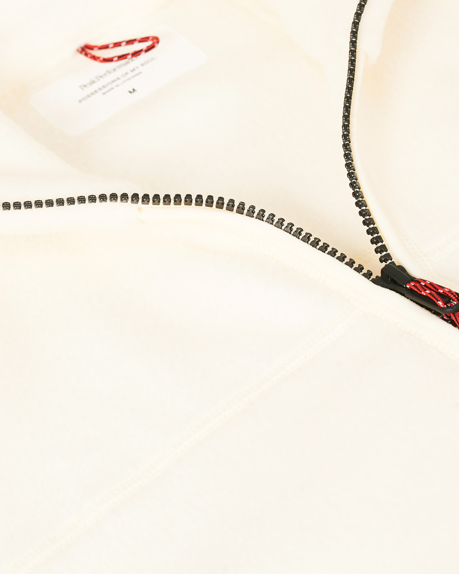 Mies | Puserot | Peak Performance | Ben Gorham Fleece Full Zip Off White