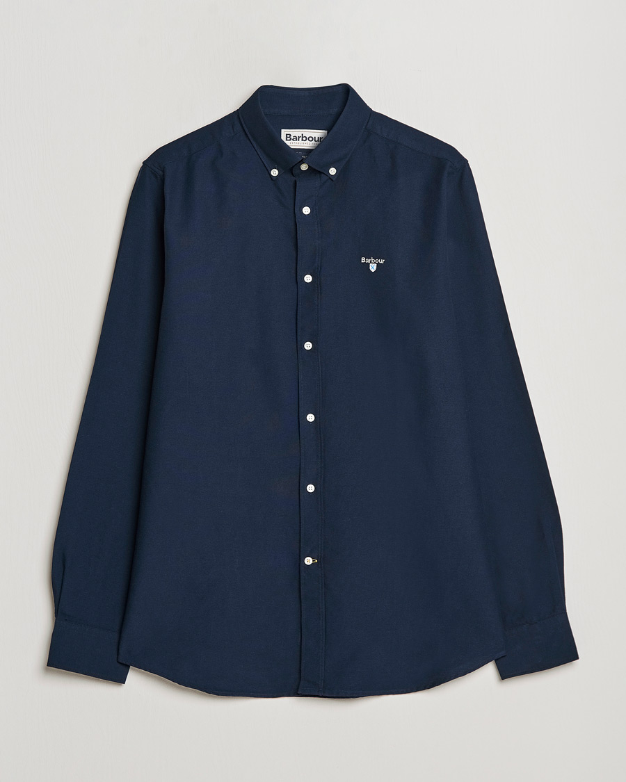 Miehet | Rennot | Barbour Lifestyle | Tailored Fit Oxford 3 Shirt Navy