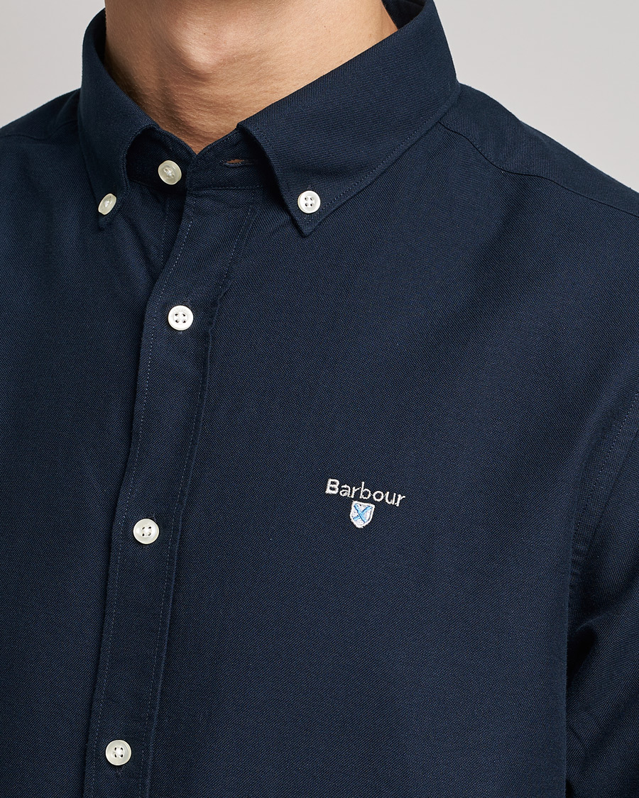 Mies | Kauluspaidat | Barbour Lifestyle | Tailored Fit Oxford 3 Shirt Navy