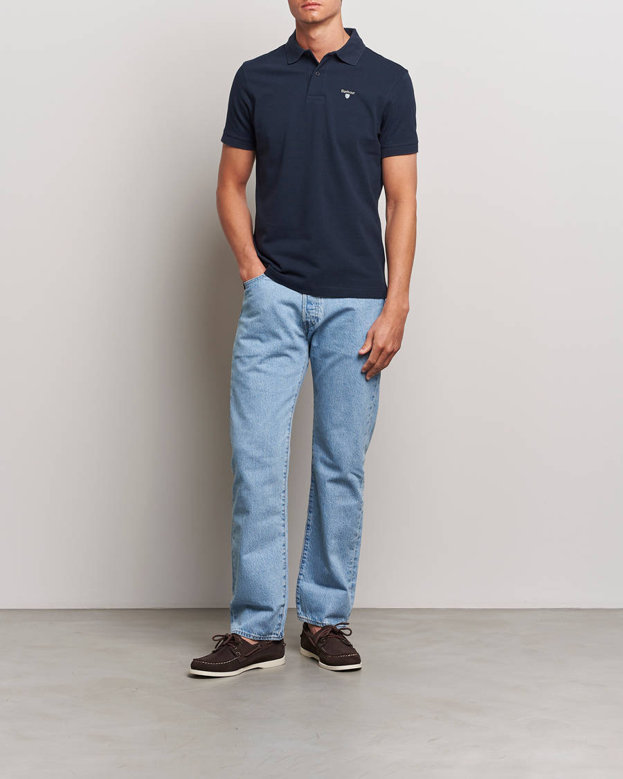 Mies | Pikeet | Barbour Lifestyle | Sports Polo New Navy