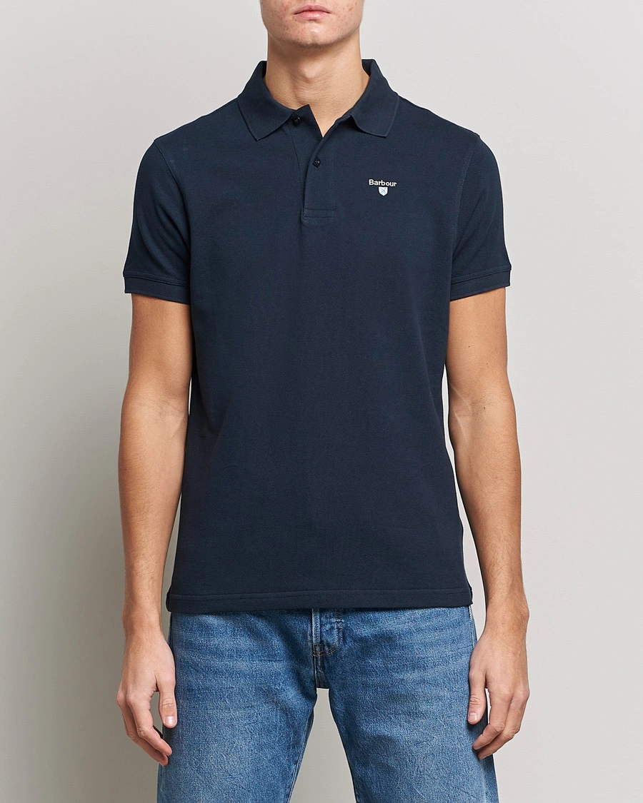 Mies |  | Barbour Lifestyle | Sports Polo New Navy