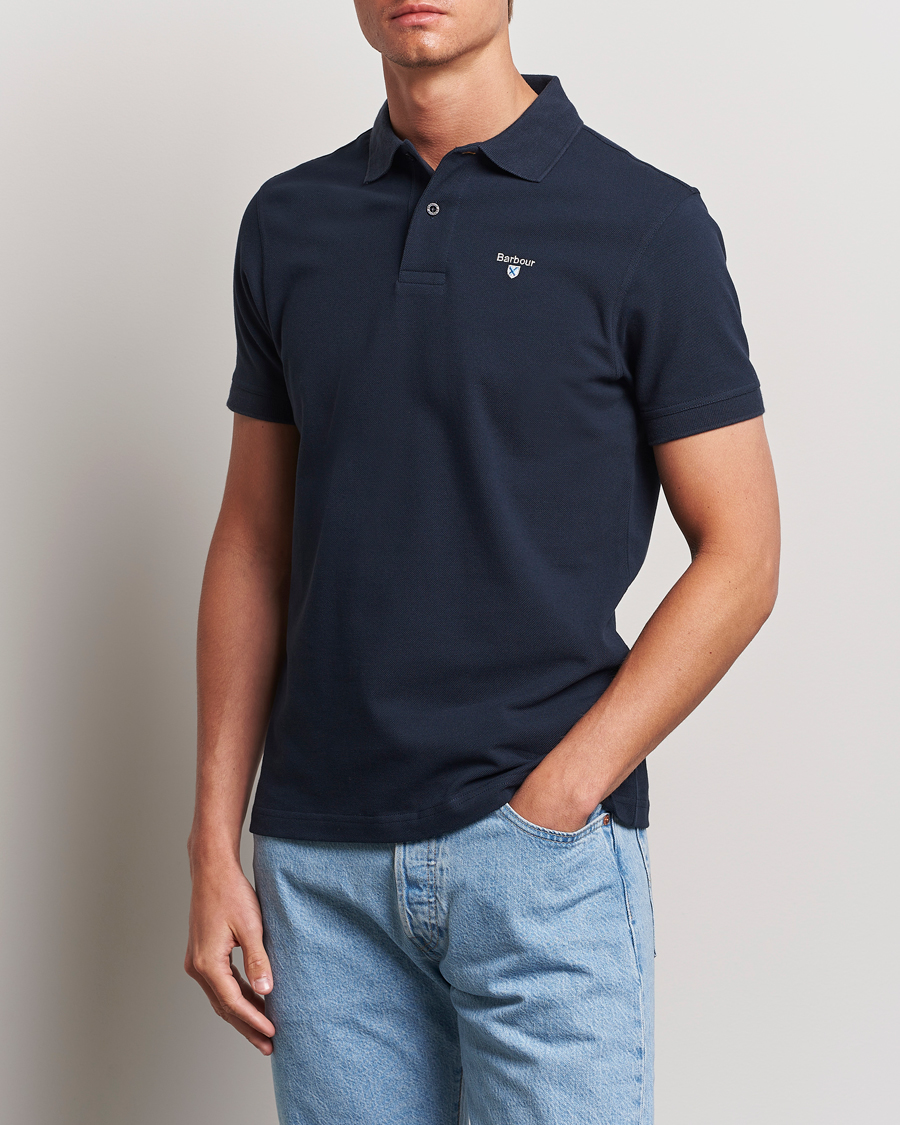 Mies | Vaatteet | Barbour Lifestyle | Sports Polo New Navy