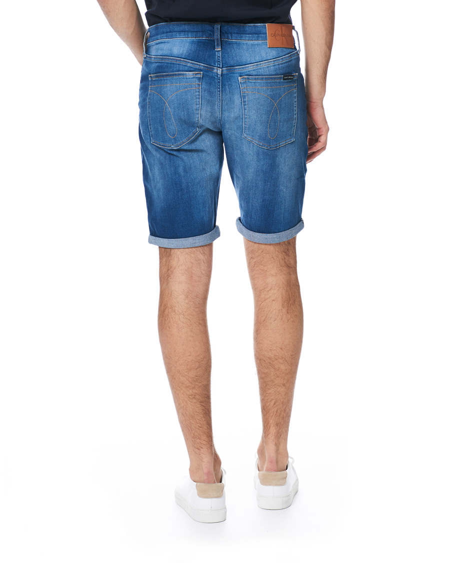 Mies | Shortsit | Calvin Klein Jeans | Regular Fit Shorts Mid Blue