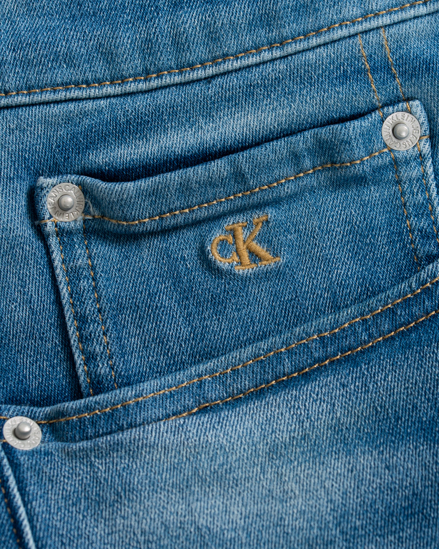 Mies | Shortsit | Calvin Klein Jeans | Regular Fit Shorts Mid Blue