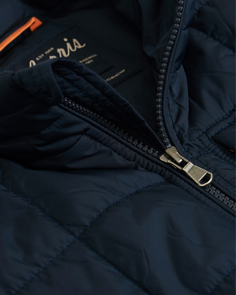 Mies | Takit | Morris | Quilted Crew Vest Navy