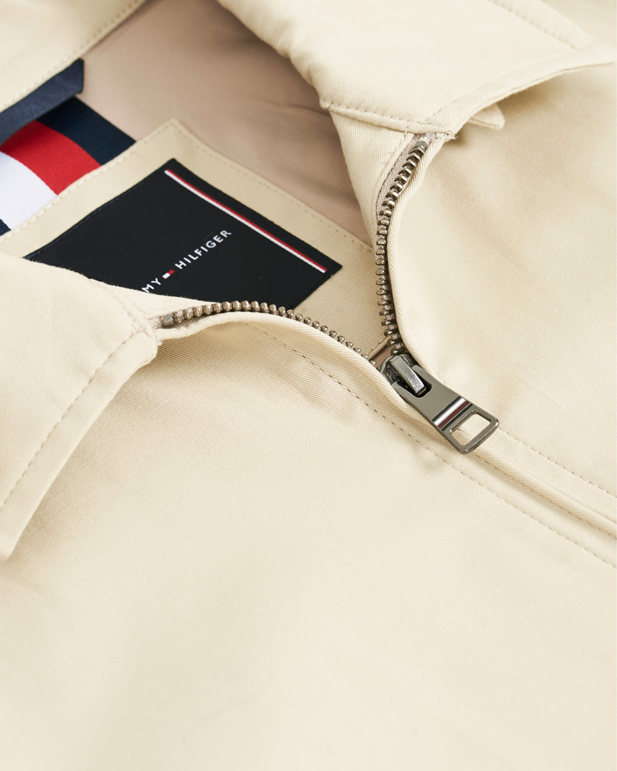 Mies | Takit | Tommy Hilfiger | Lightweight Cotton Harrington Jacket Light Stone