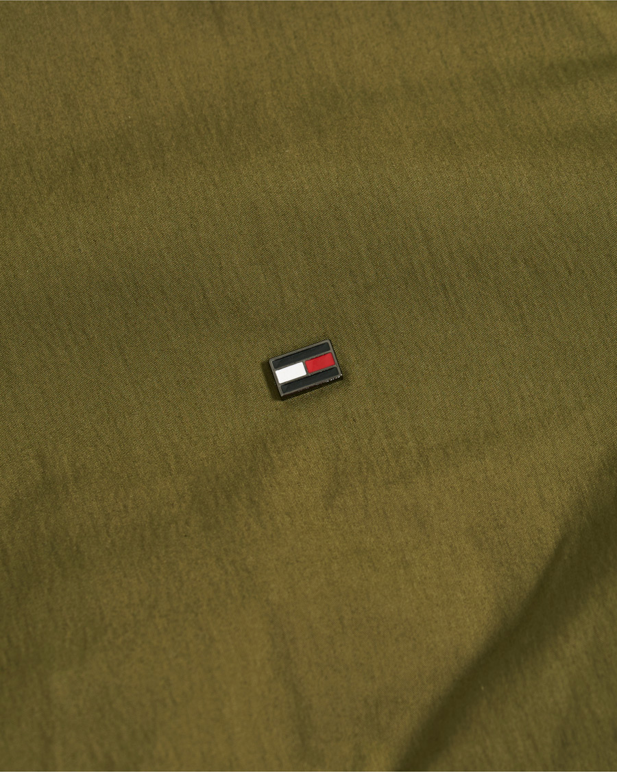 Mies | Takit | Tommy Hilfiger | Lightweight Cotton Bomber Jacket Moss Green