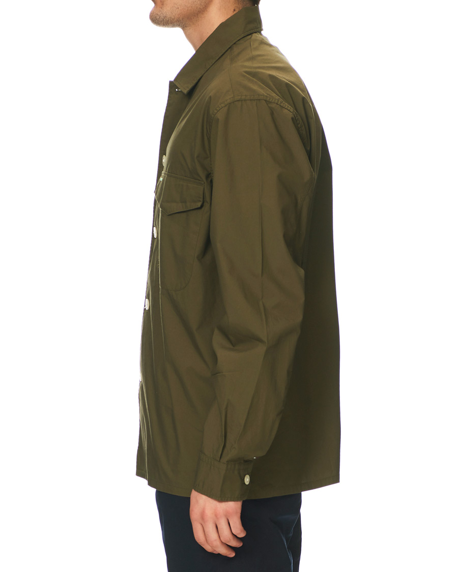 Mies | Kauluspaidat | Tommy Hilfiger | Officer Overshirt Army Green