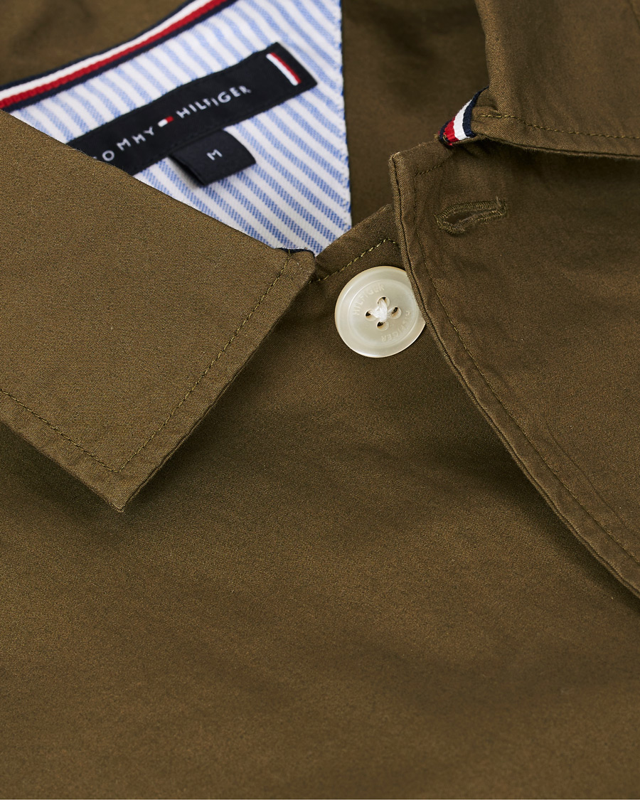 Mies | Kauluspaidat | Tommy Hilfiger | Officer Overshirt Army Green