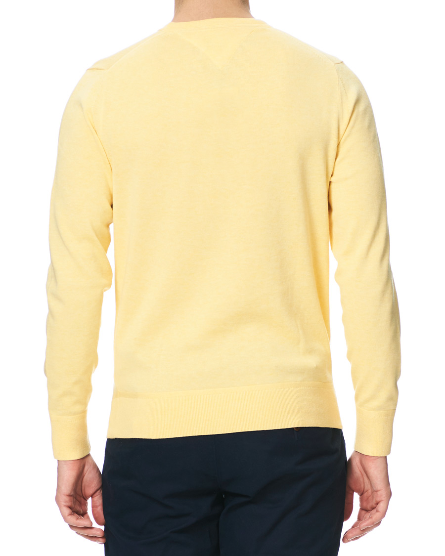 Mies | Puserot | Tommy Hilfiger | Organic Cotton/Silk Crew Neck Pullover Sun Ray