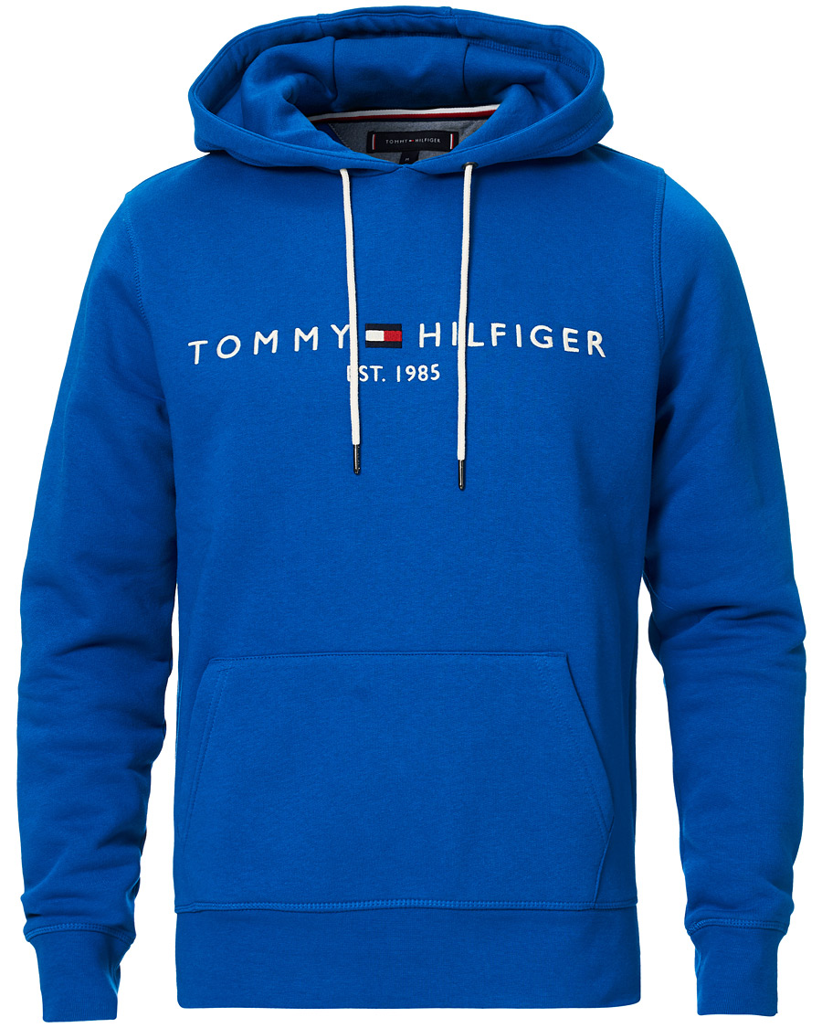 Mies | Puserot | Tommy Hilfiger | Logo Hoodie Regatta Blue