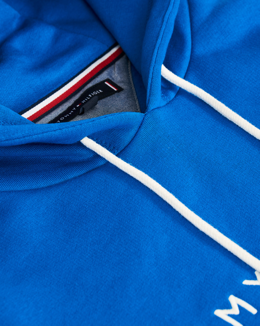 Mies | Puserot | Tommy Hilfiger | Logo Hoodie Regatta Blue