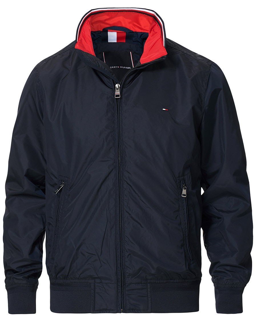 Mies | Takit | Tommy Hilfiger | Stripe Rib Bomber Jacket Desert Sky