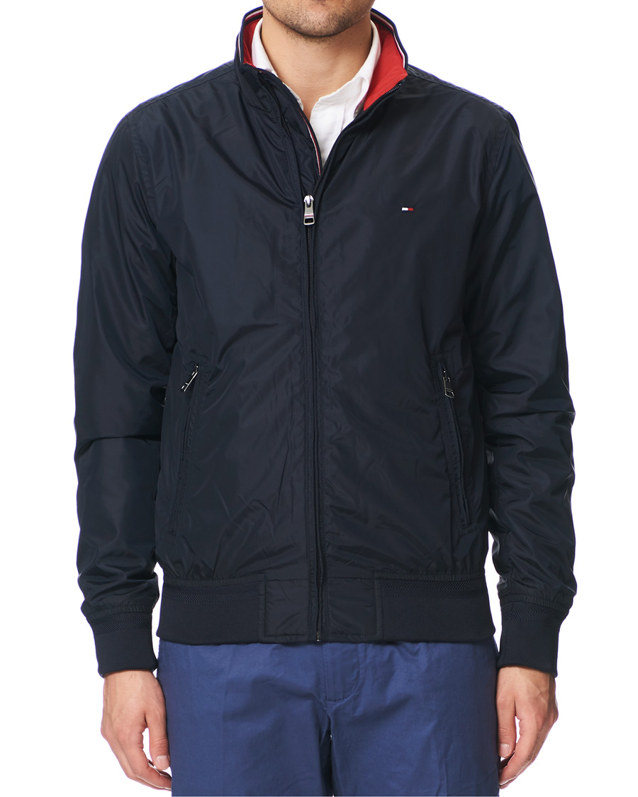 Mies | Takit | Tommy Hilfiger | Stripe Rib Bomber Jacket Desert Sky