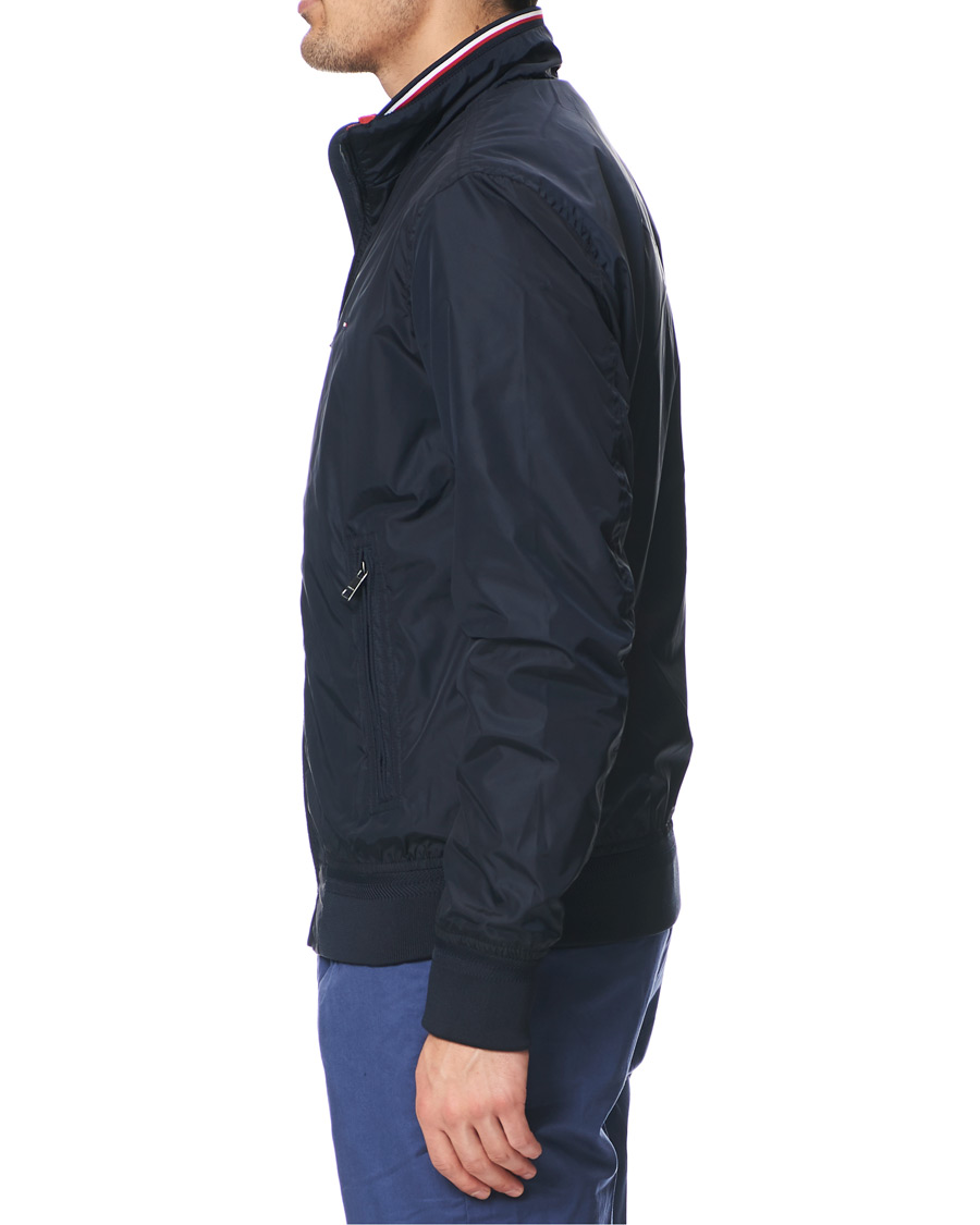 Mies | Takit | Tommy Hilfiger | Stripe Rib Bomber Jacket Desert Sky