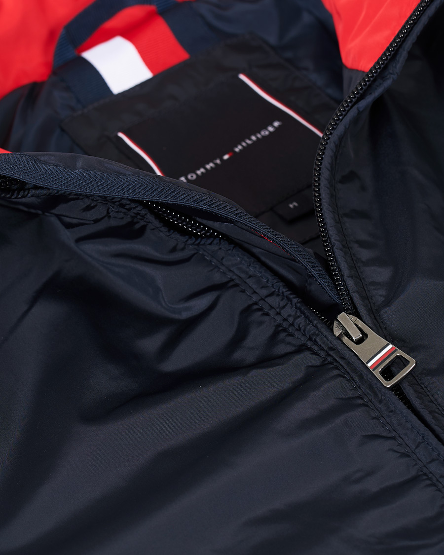 Mies | Takit | Tommy Hilfiger | Stripe Rib Bomber Jacket Desert Sky