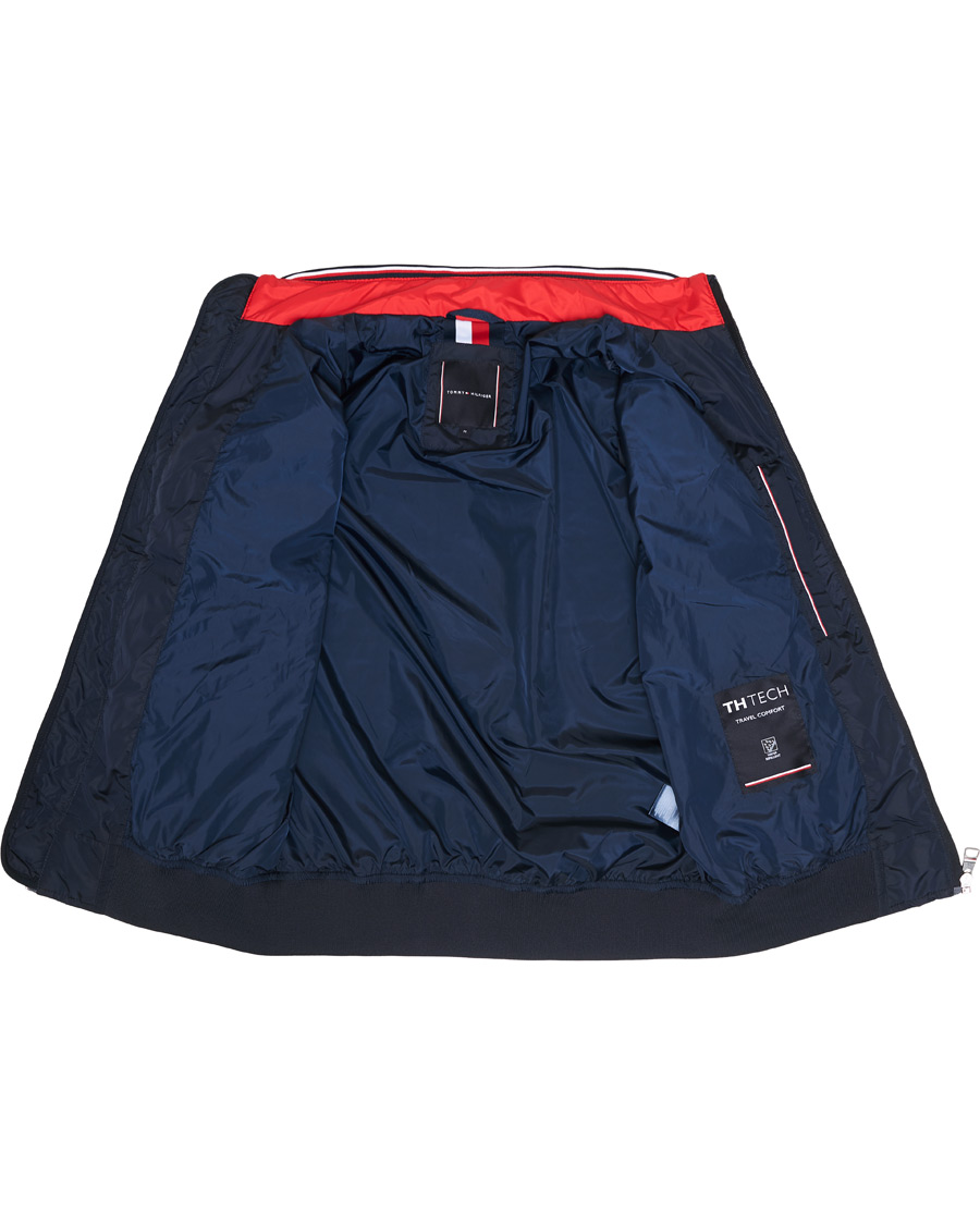 Mies | Takit | Tommy Hilfiger | Stripe Rib Bomber Jacket Desert Sky