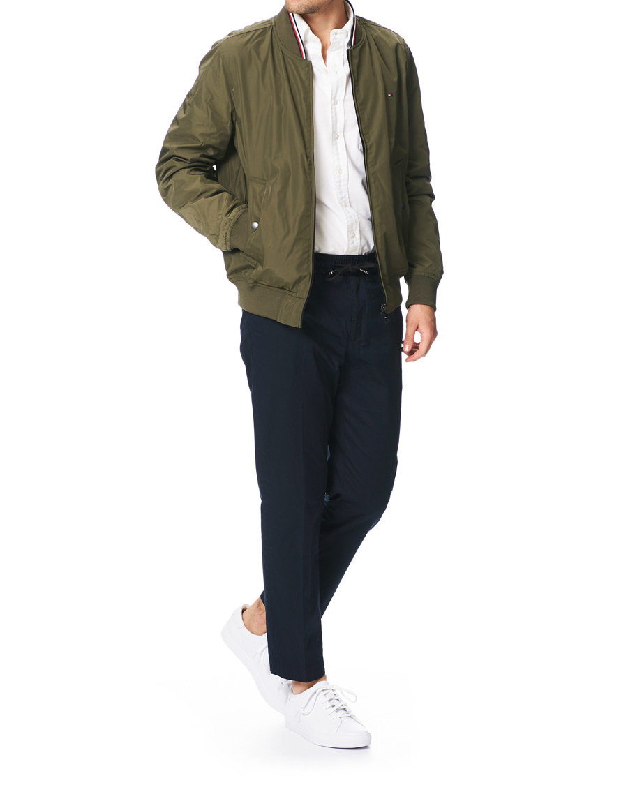 Mies | Takit | Tommy Hilfiger | Reversible Bomber Jacket Army Green
