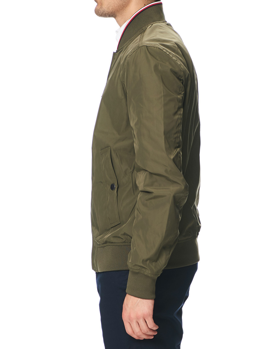 Mies | Takit | Tommy Hilfiger | Reversible Bomber Jacket Army Green