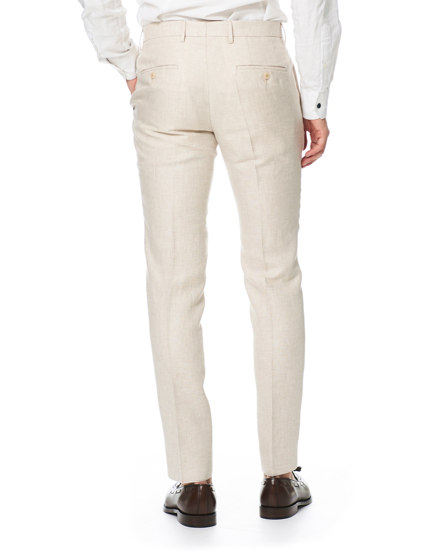 Mies | Puvut | BOSS BLACK | BOSS Nelin/Ben Vegan Linen Suit Nature