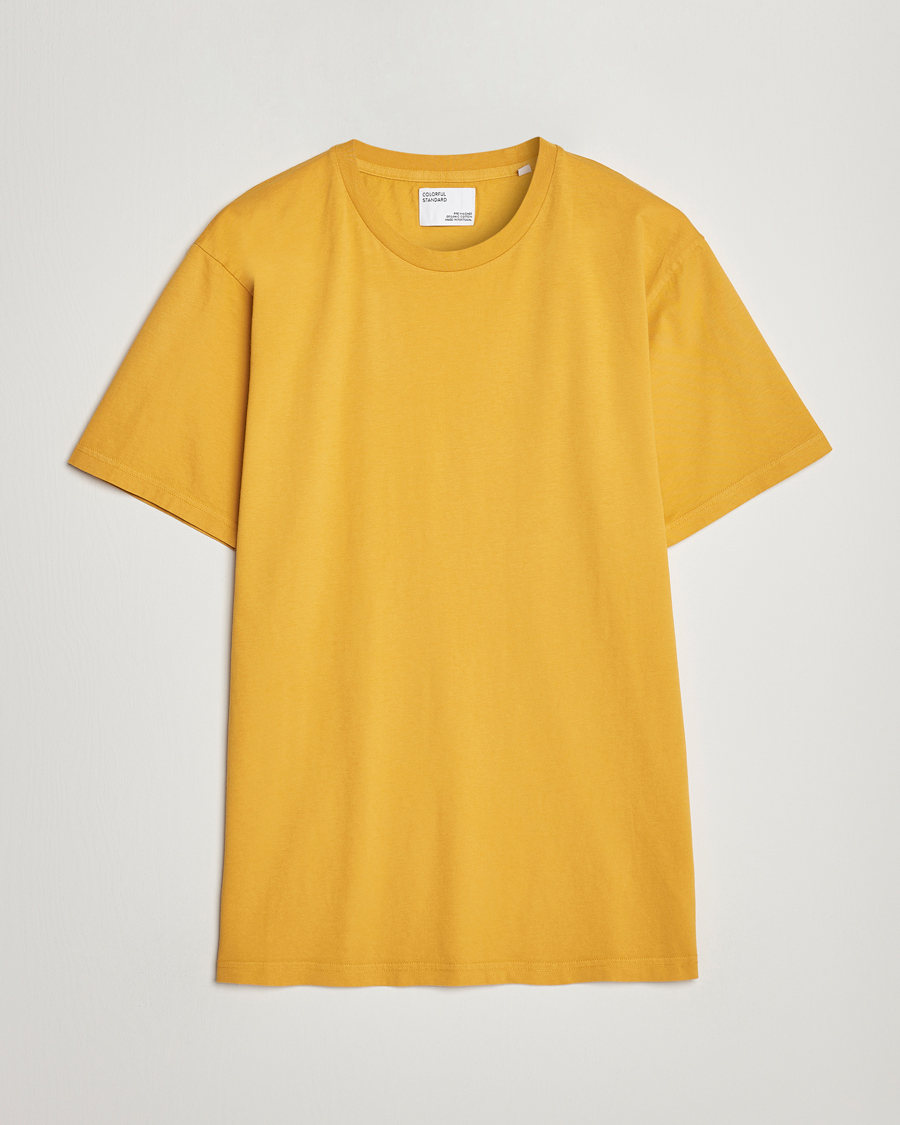 Mies | T-paidat | Colorful Standard | Classic Organic T-Shirt Burned Yellow