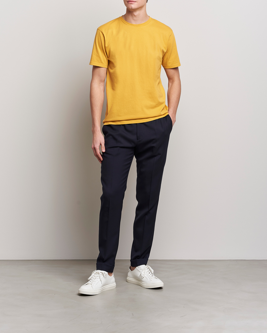 Mies | T-paidat | Colorful Standard | Classic Organic T-Shirt Burned Yellow