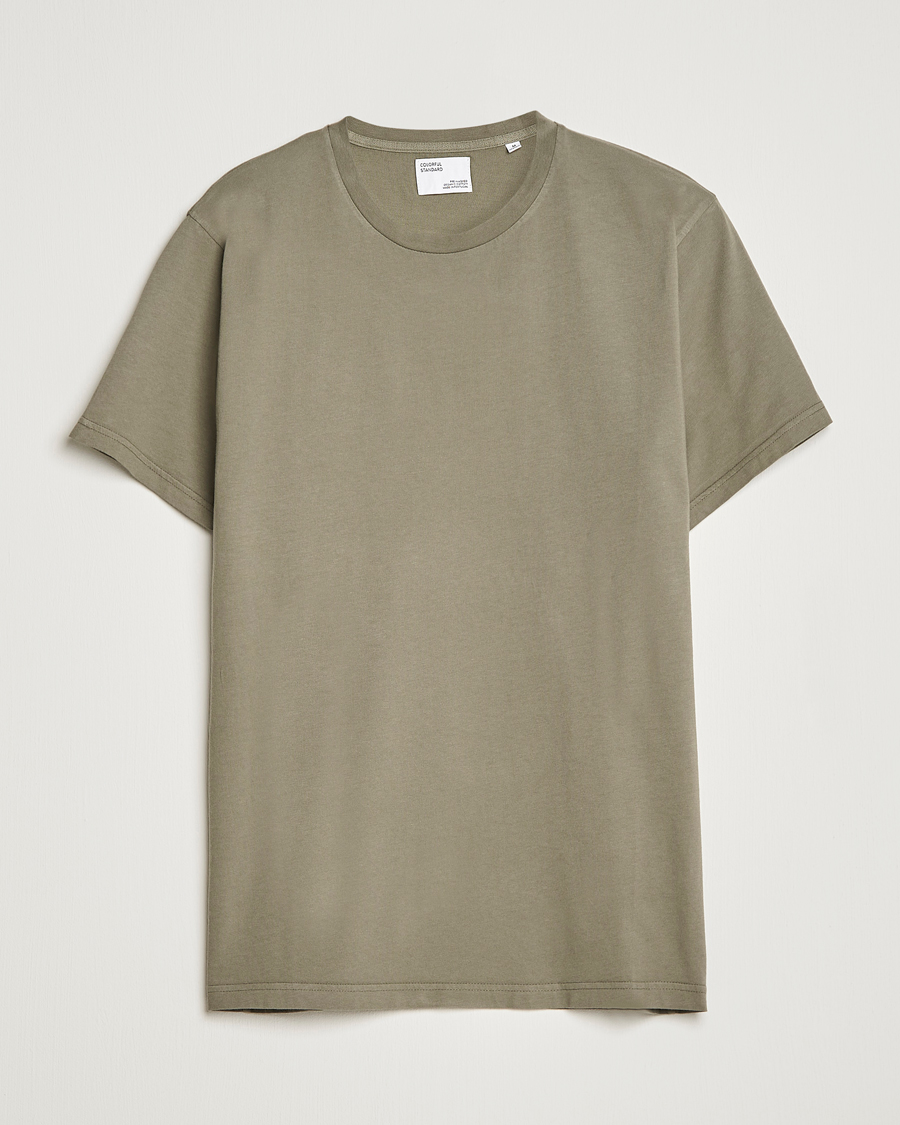 Mies | T-paidat | Colorful Standard | Classic Organic T-Shirt Dusty Olive