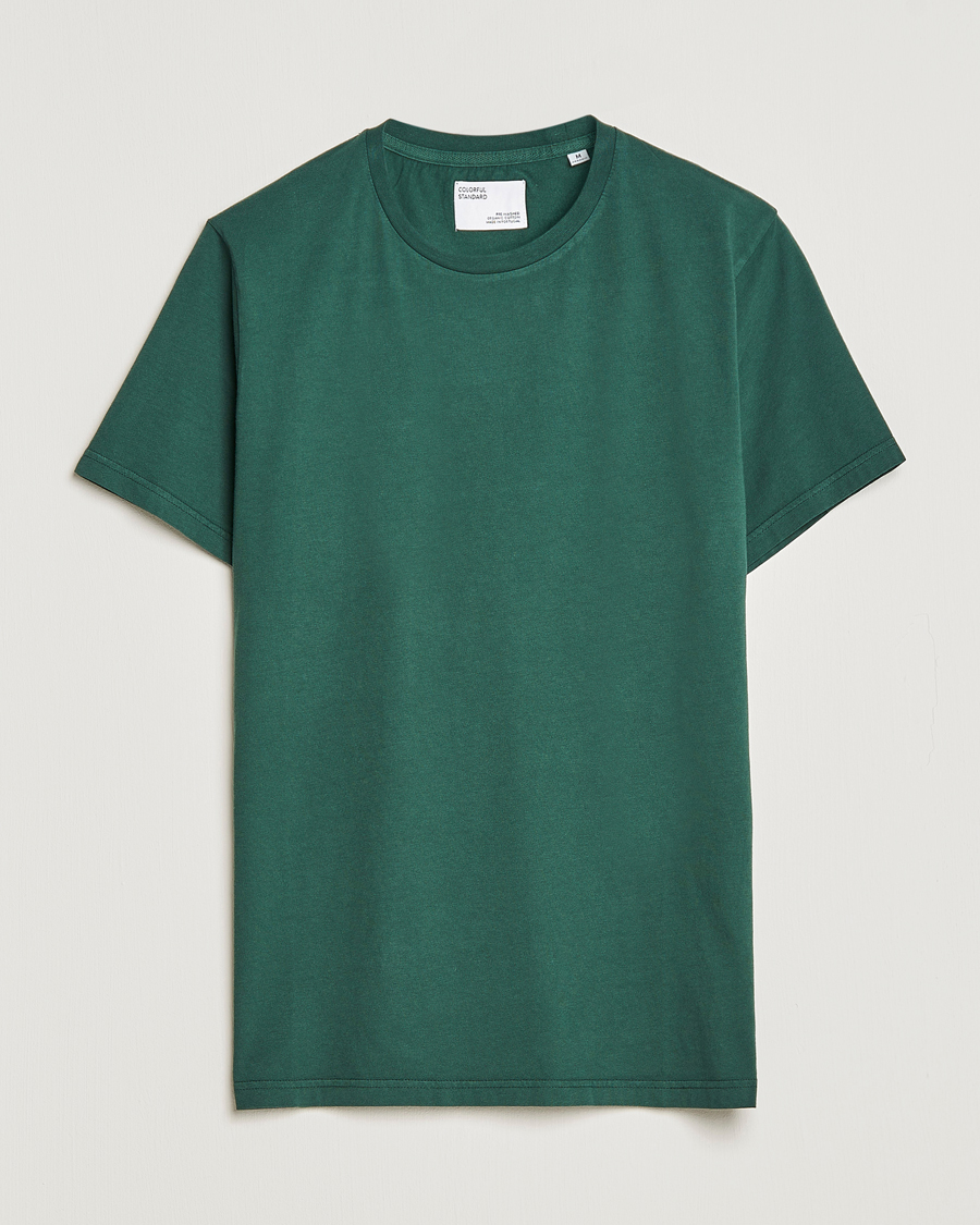 Mies | T-paidat | Colorful Standard | Classic Organic T-Shirt Emerald Green