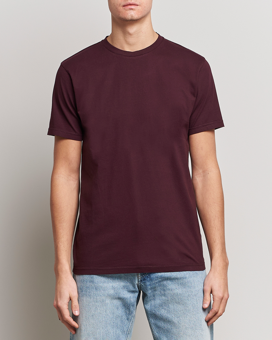 Mies | T-paidat | Colorful Standard | Classic Organic T-Shirt Oxblood Red