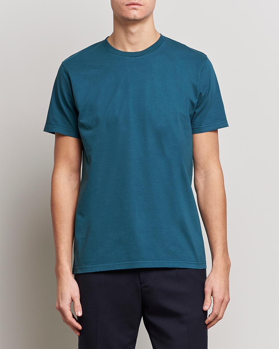 Mies | T-paidat | Colorful Standard | Classic Organic T-Shirt Ocean Green