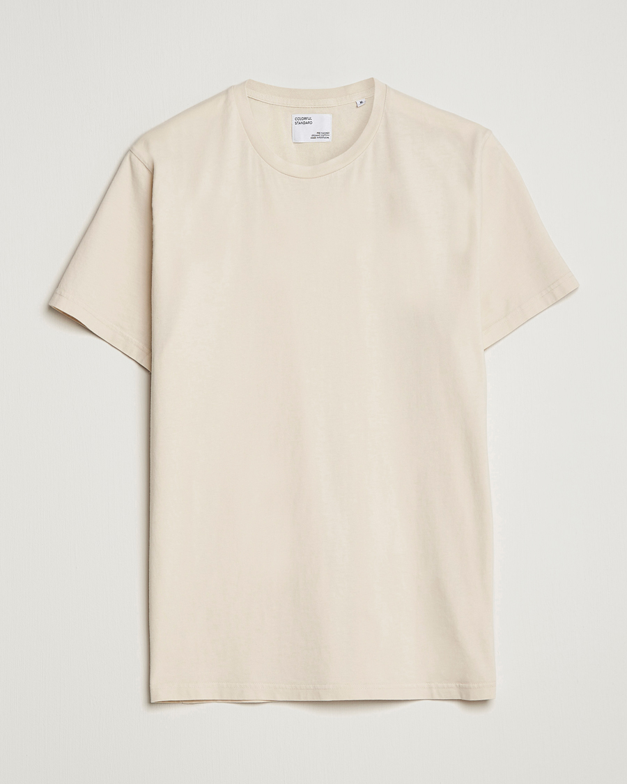 Mies | T-paidat | Colorful Standard | Classic Organic T-Shirt Ivory White
