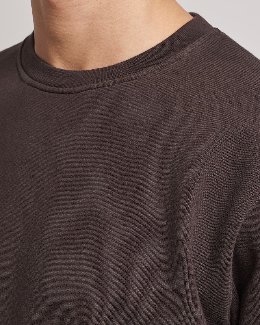 Mies | Puserot | Colorful Standard | Classic Organic Crew Neck Sweat Coffee Brown