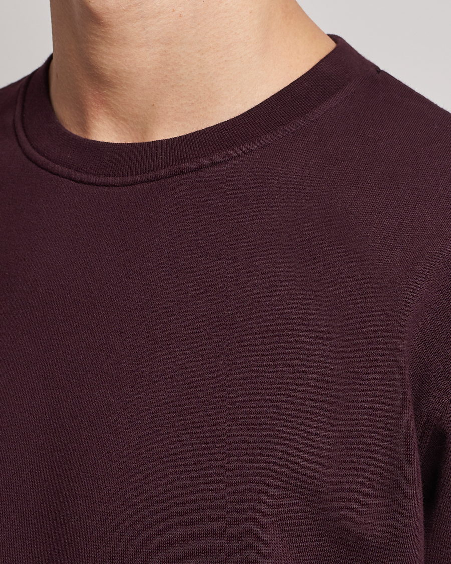 Mies | Puserot | Colorful Standard | Classic Organic Crew Neck Sweat Oxblood Red
