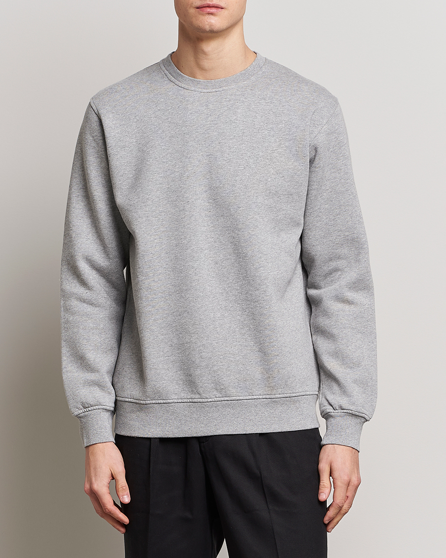 Mies | Puserot | Colorful Standard | Classic Organic Crew Neck Sweat Heather Grey